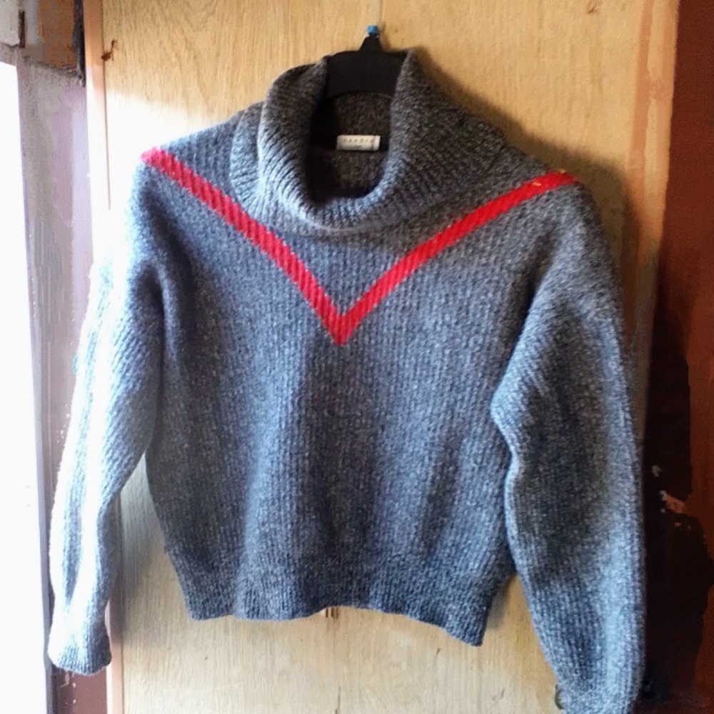 Sandro turtleneck knit sweater